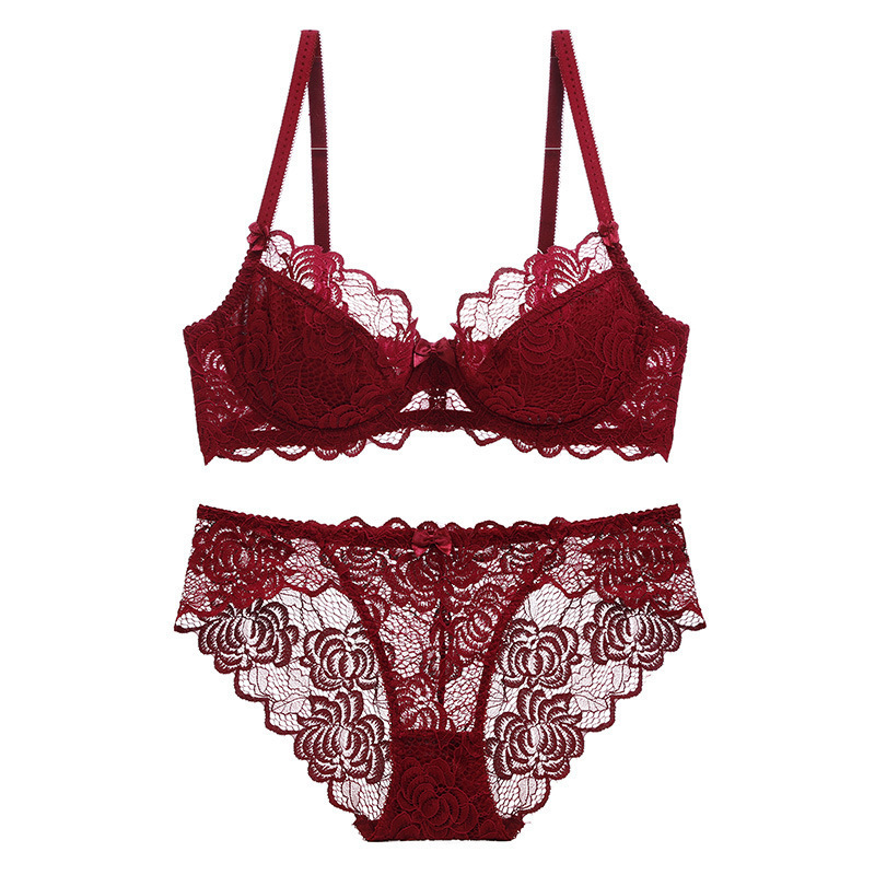 Sexy Lace Lingerie Set for Wom - Cotton Bra Everyday recension och pris