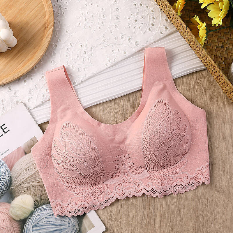 Breathable Latex Bra Seamless  - Sleep Bra Bralette recension och pris