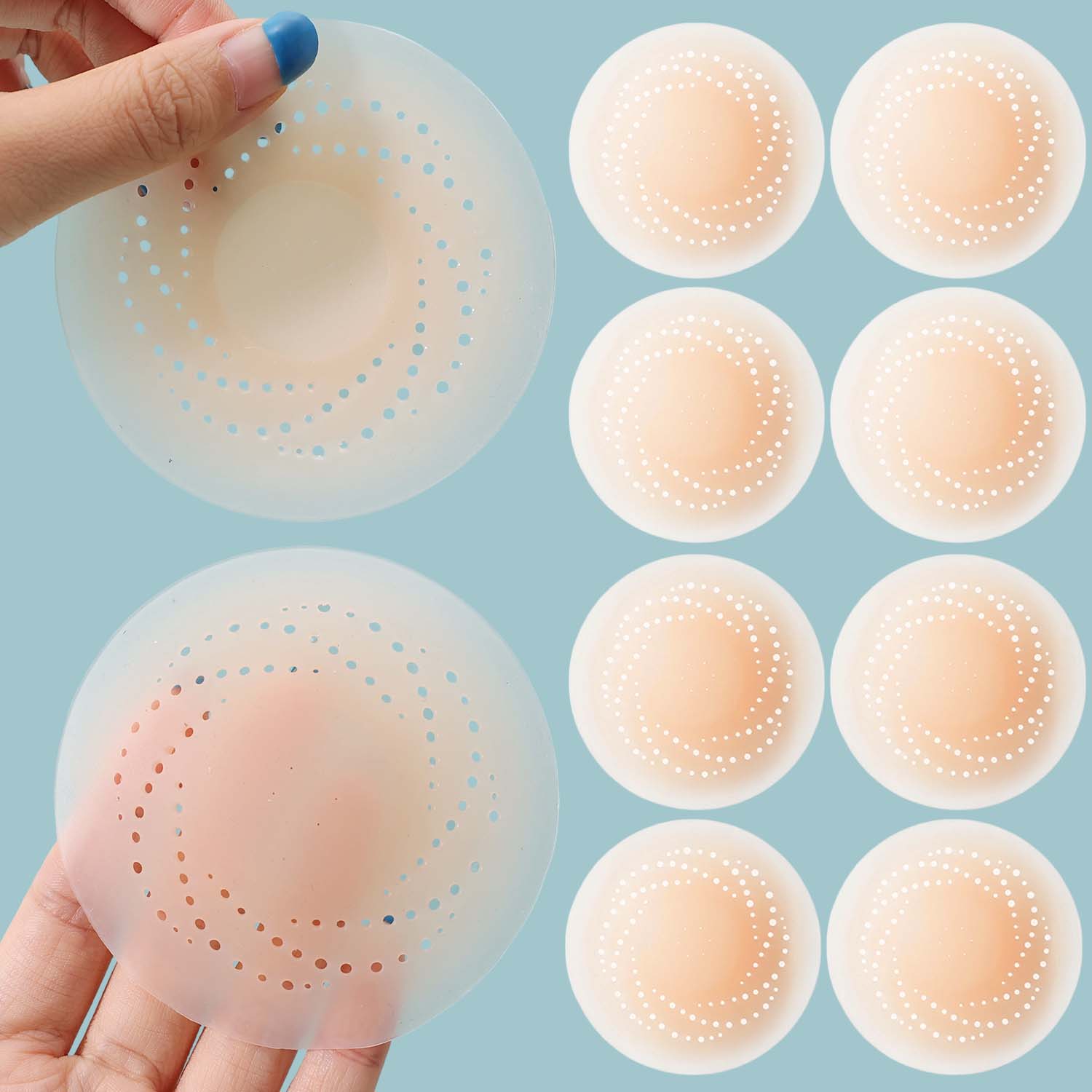 2-10PCS Invisible Self Adhesiv - Push Up Bra Silicone recension och pris
