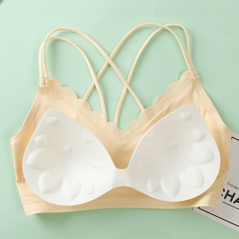 3D Sexy Lingerie Seamless Spor - Lace Bralette Set recension och pris