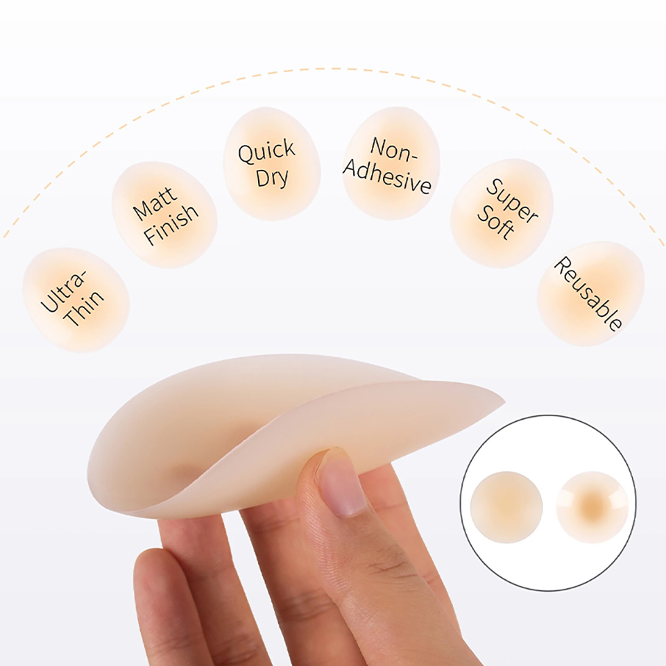 No Glue Self Adhesive Nipple C - Strapless Bra Adhesive recension och pris