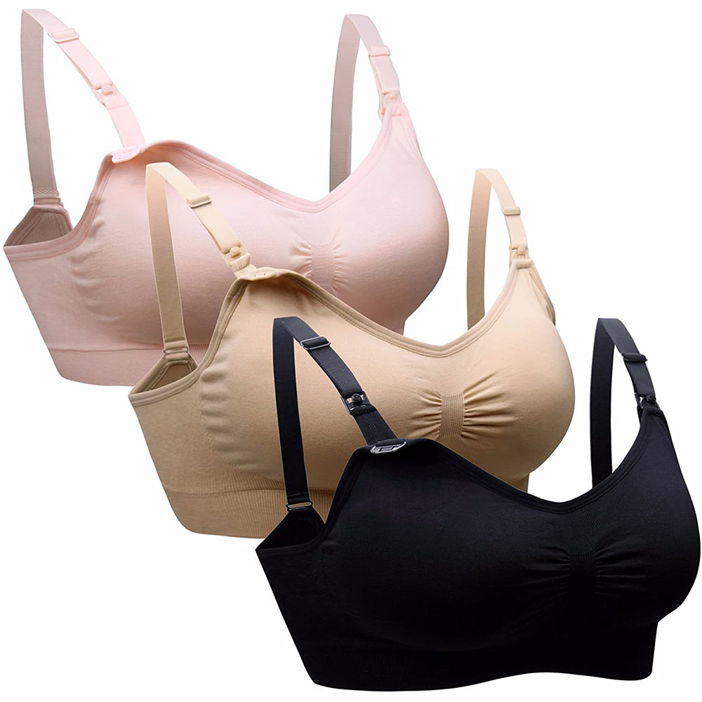 Womens Maternity  Nursing Bra  - Sleep Bra Bralette recension och pris