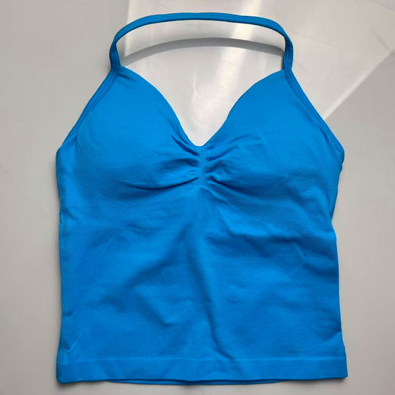 Women Yoga Sports Bra Seamless - T Shirt Bra Seamless recension och pris