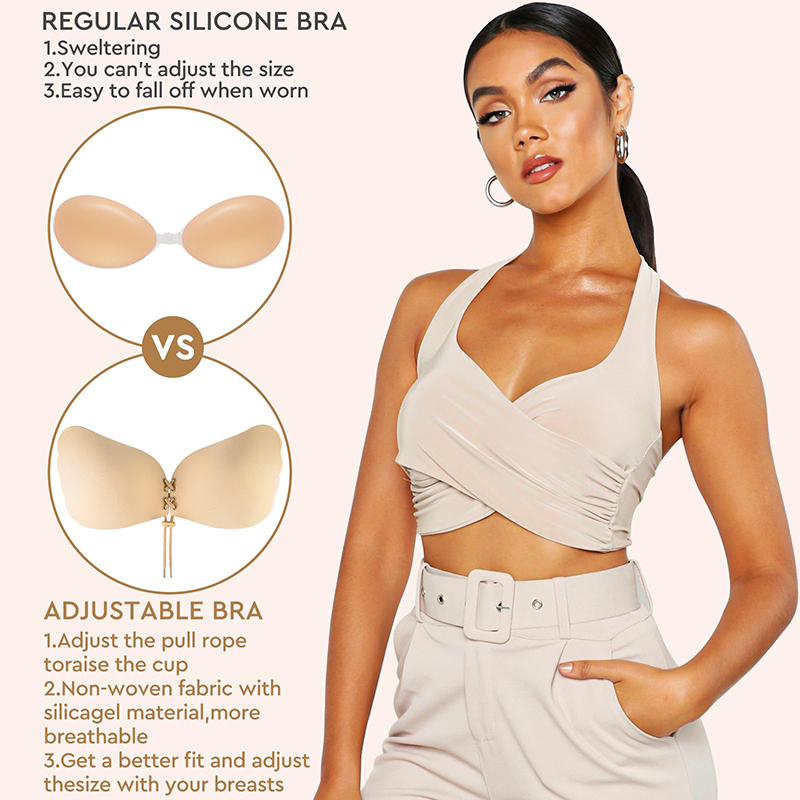 1/2 Pairs Women Summer Backles - Minimizer Bra Women recension och pris