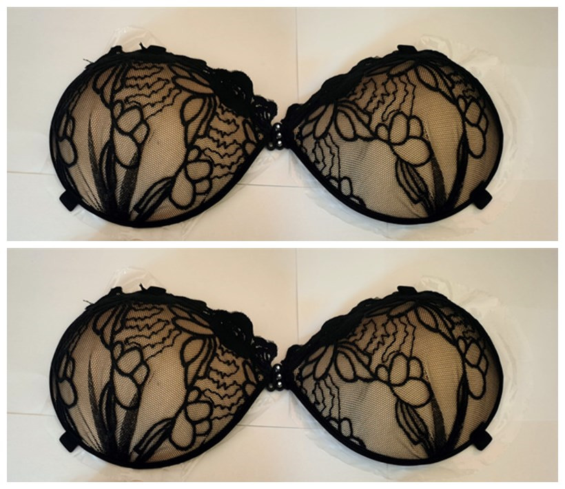 Women's Sexy Lace Embroidery S - Backless Bra Sticky recension och pris