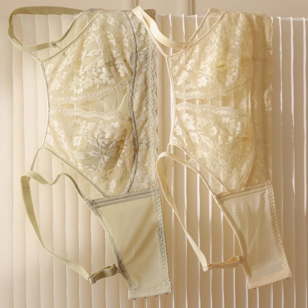 Fashion Mesh Flower Wireless D - Sheer Mesh Bra recension och pris
