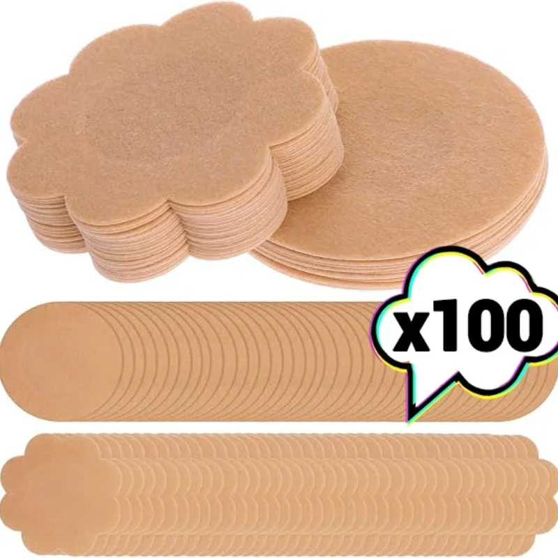 10/100pcs Women Nipple Cover S - Strapless Bra Adhesive recension och pris
