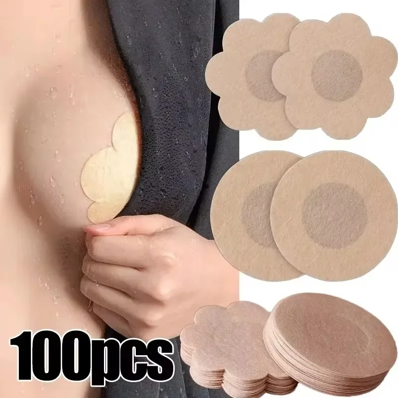 10/100pcs Women Nipple Cover S - Strapless Bra Adhesive recension och pris