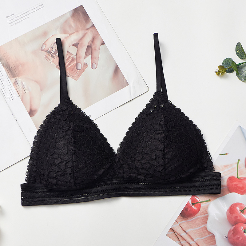 2026 Women's Bra New French Tr - Lace Bralette Set recension och pris